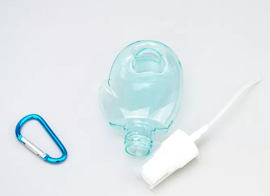 Custum PETG rỗng Chai đựng bộ du lịch có thể nạp đầy có nắp lật